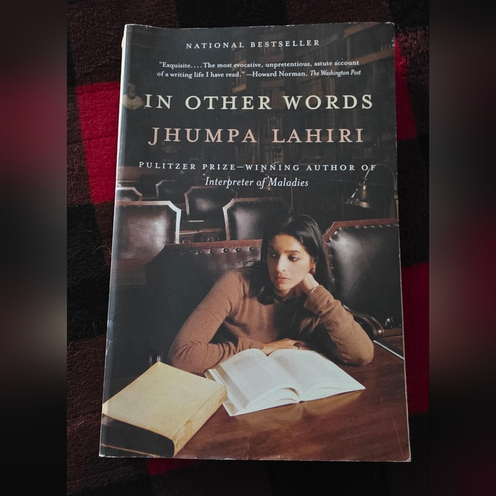 In Other Words by Jhumpa Lahiri — Paperback with Brown Cover Image